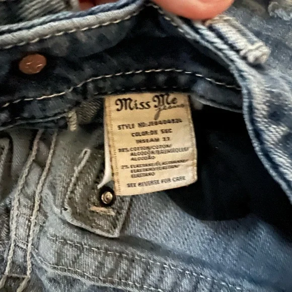 Miss Me Boot Cut Jeans - Picture 7 of 9